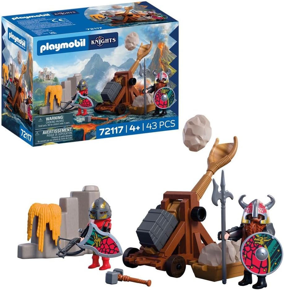 PLAYMOBIL 72117 KNIGHTS DRAGON KNIGHT CATAPULT