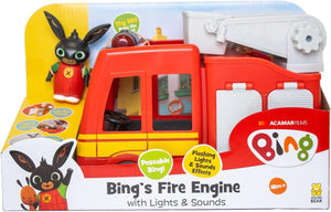 GOLDEN BEAR 3651 BINGS FIRE ENGINE WITH LIGHTS AND SOUND