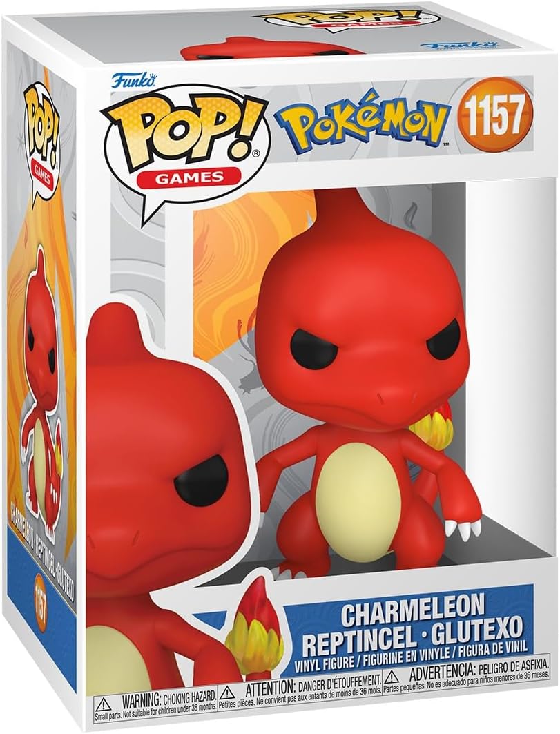 FUNKO POP! POKEMON CHARMELEON 1157 VINYL FIGURE