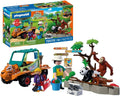 PLAYMOBIL 72072 ZOO: ZOO KEEPER WITH VEHICLE