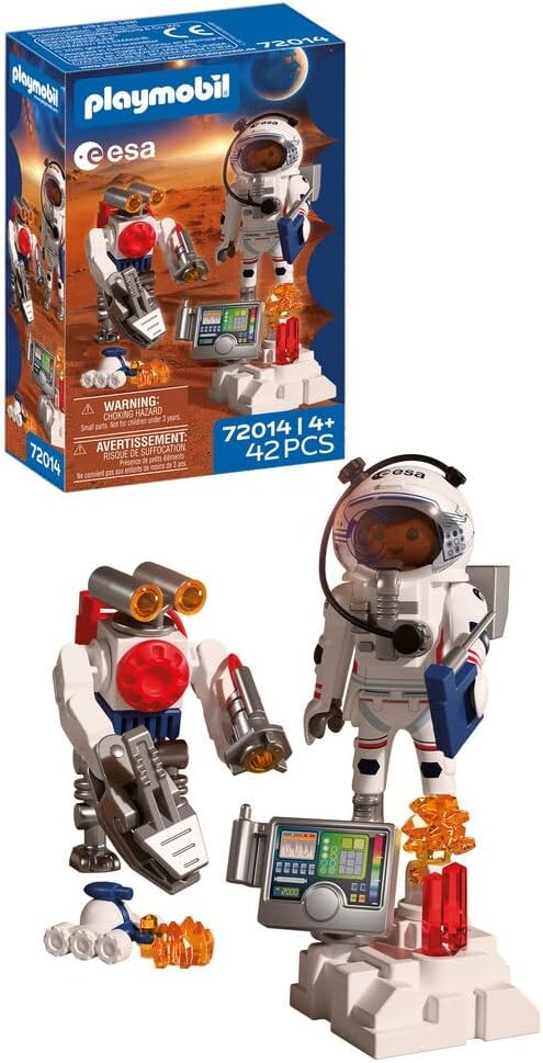 PLAYMOBIL 72014 ESA: ASTRONAUT WITH ROBOT