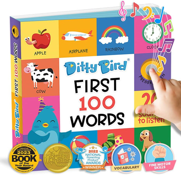 DITTY BIRD FIRST 100 WORDS SOUND BOOK