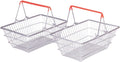 BIGJIGS BJ669 REALISTIC METAL SHOPPING BASKETS 2PCK