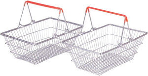 BIGJIGS BJ669 REALISTIC METAL SHOPPING BASKET (ONE SUPPLIED)