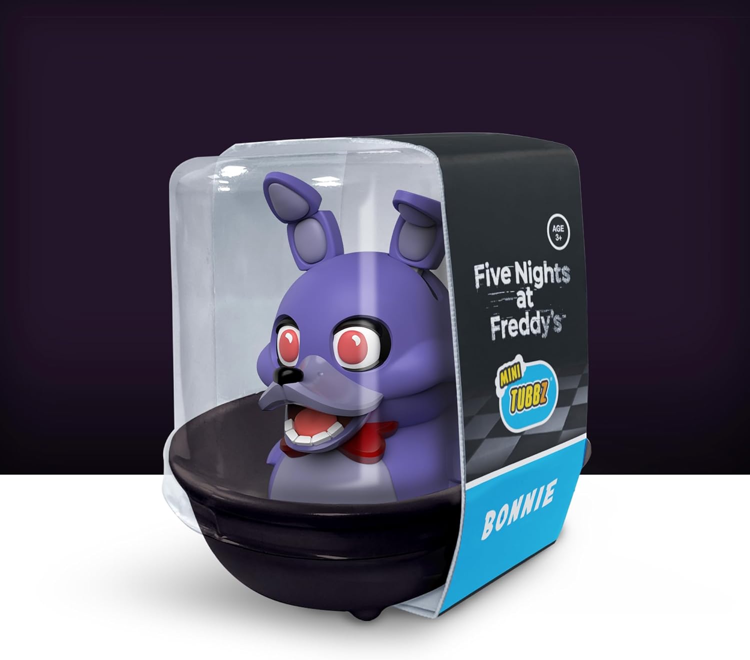 TUBBZ MINI FIVE NIGHTS AT FREDDYS BONNIE RUBBER DUCK VINYL FIGURE