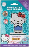 CRAFT BUDDY CAFGR-33HKU087 HELLO KITTY CRYSTAL ART BUDDIES
