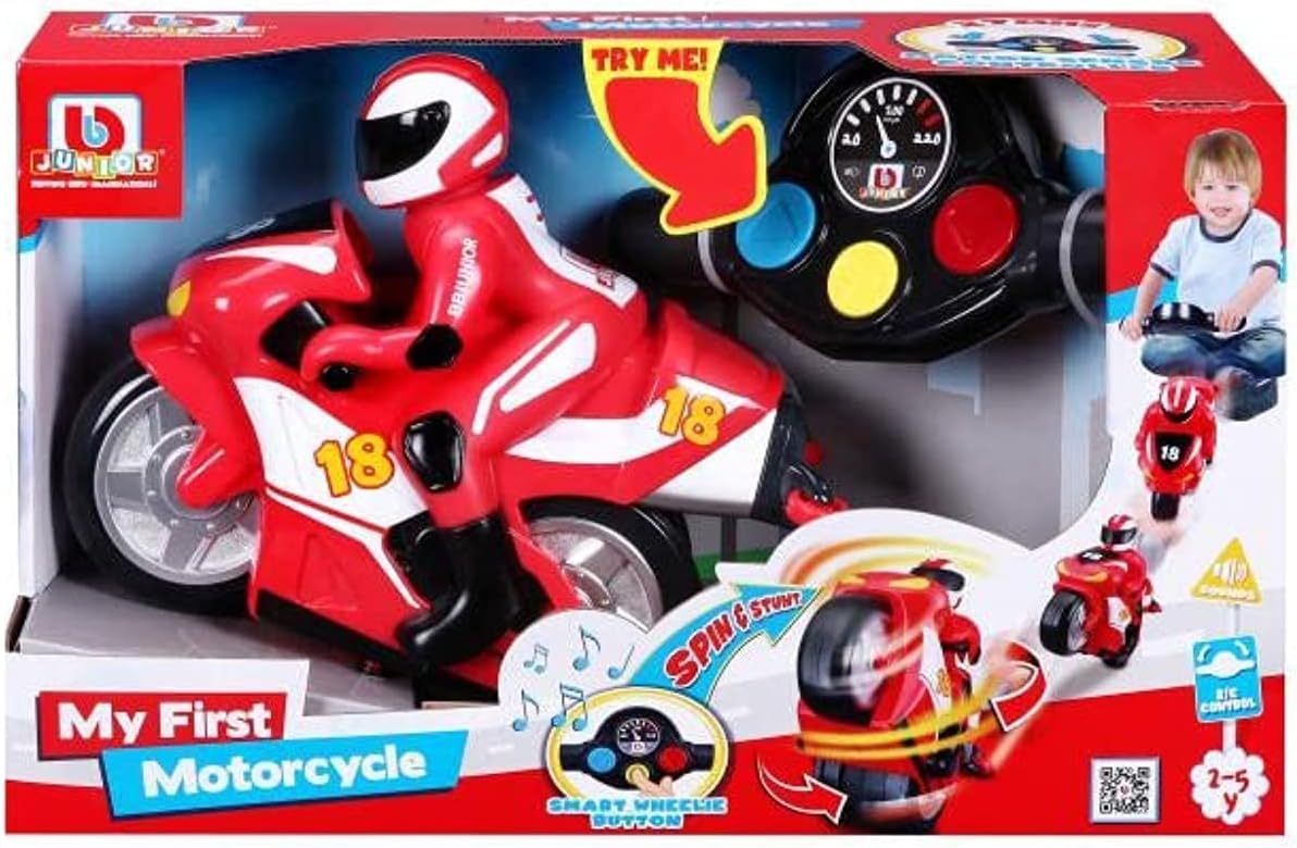 BBURAGO 95001 JUNIOR MY 1ST RC MOTORCYCLE