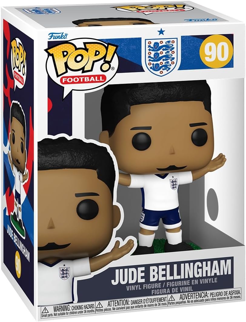 FUNKO POP! FOOTBALL JUDE BELLINGHAM 90 VINYL FIGURE