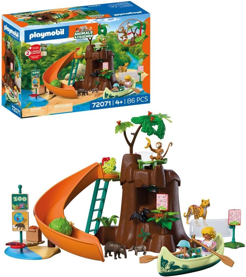 PLAYMOBIL 72071 ZOO JUNGLE ADVENTURE