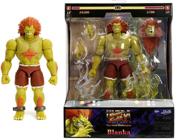 JADA 35173 ULTRA STREET FIGHTER II BLANKA 7.5 INCH FIGURE