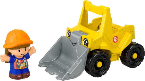 FISHER PRICE HPX89 LITTLE PEOPLE BULLDOZER AND FIGURE