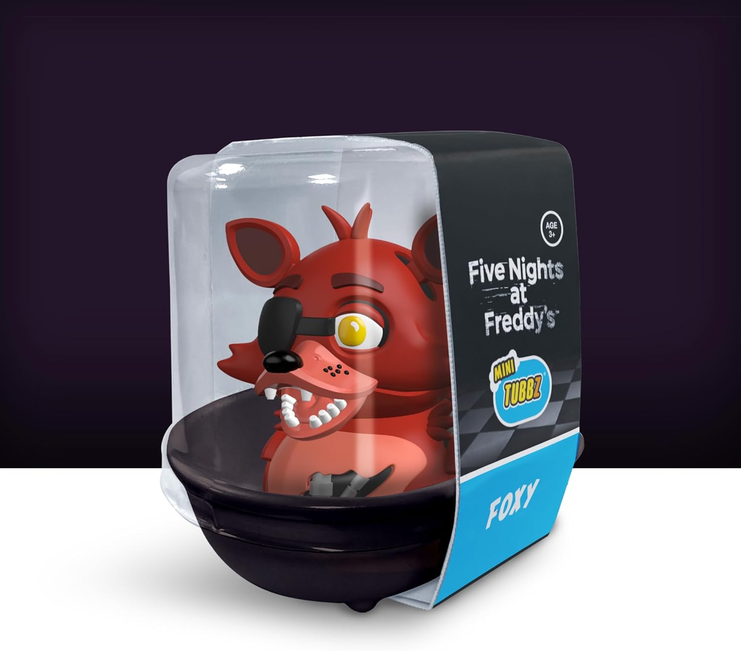 TUBBZ MINI FIVE NIGHTS AT FREDDYS FOXY RUBBER DUCK VINYL FIGURE