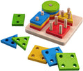 BIGJIGS BB094 WOODEN FIRST FOUR SHAPE SORTER