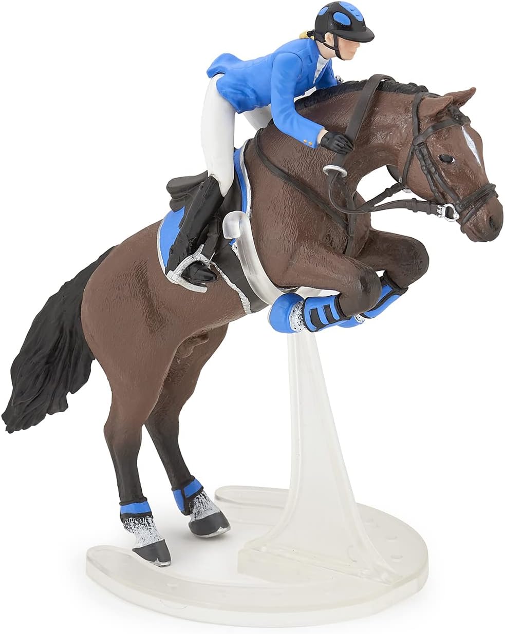 PAPO 51560 JUMPING HORSE WITH RIDING GIRL