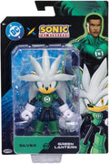 DC SONIC THE HEDGEHOG 42908 SILVER AS GREEN LANTERN ARTICULATED FIGURE