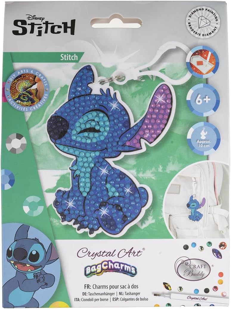 CRAFT BUDDY CABC-DNY002 BAG CHARMS STITCH