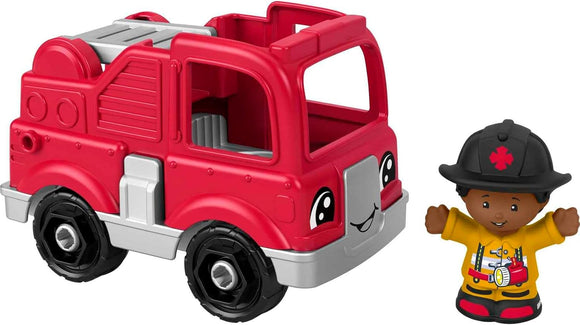 FISHER PRICE HPX85 LITTLE PEOPLE FIRETRUCK AND FIGURE