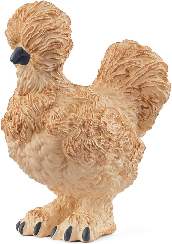 SCHLEICH 14891 FARM LIFE SILKIE CHICKEN