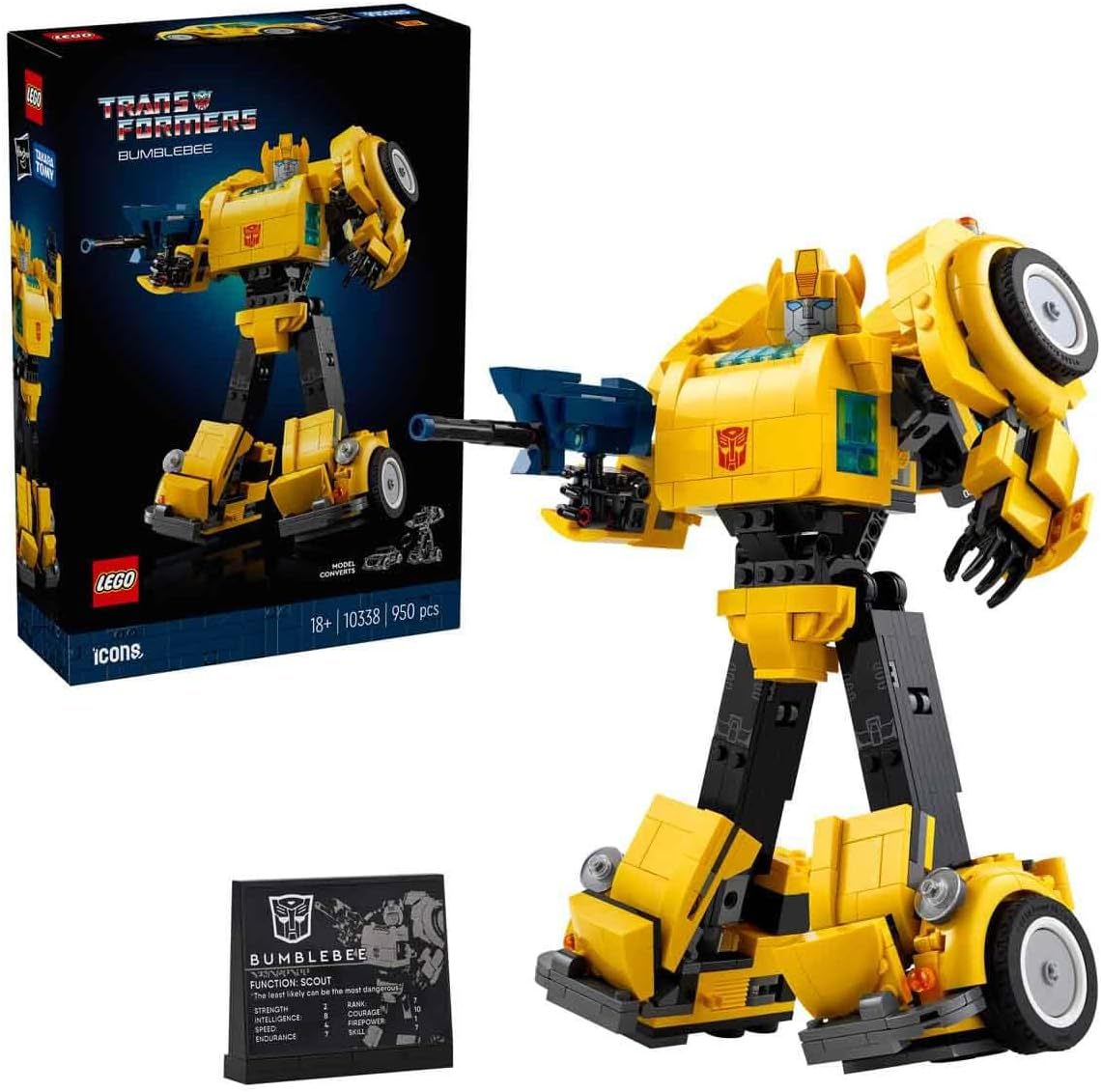 LEGO 10338 ICONS TRANSFORMERS BUMBLEBEE