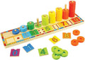 BIGJIGS BB531 WOODEN LEARN TO COUNT STACKING TOY