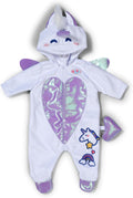 BABY BORN 838266 UNICORN SLEEPSUIT 43CM