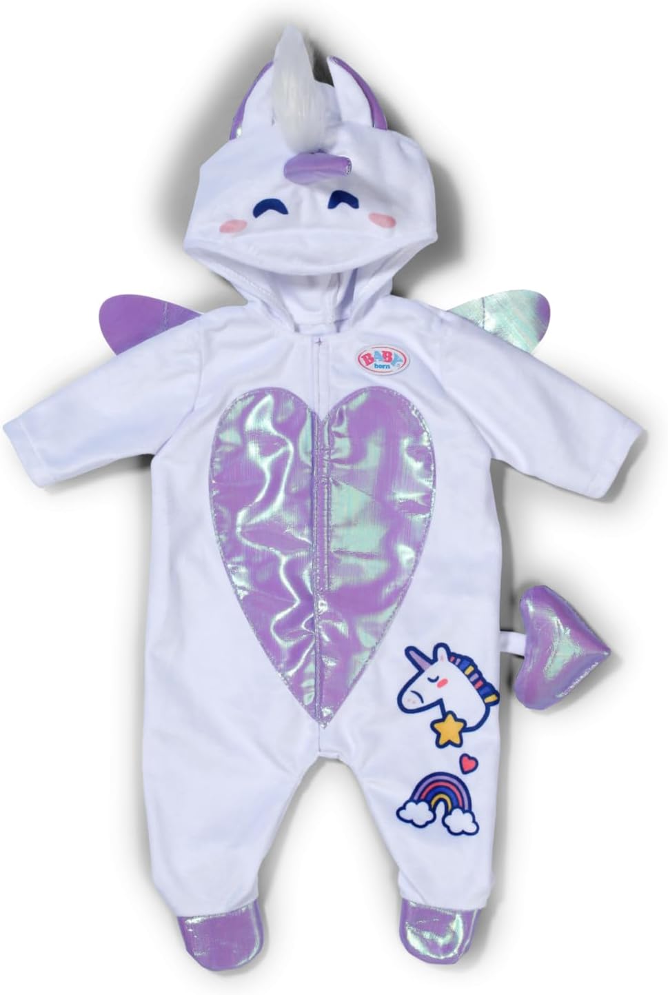 BABY BORN 838266 UNICORN SLEEPSUIT 43CM