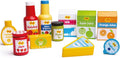 BIGJIGS BJ624 WOODEN CHILLED GROCERIES SET