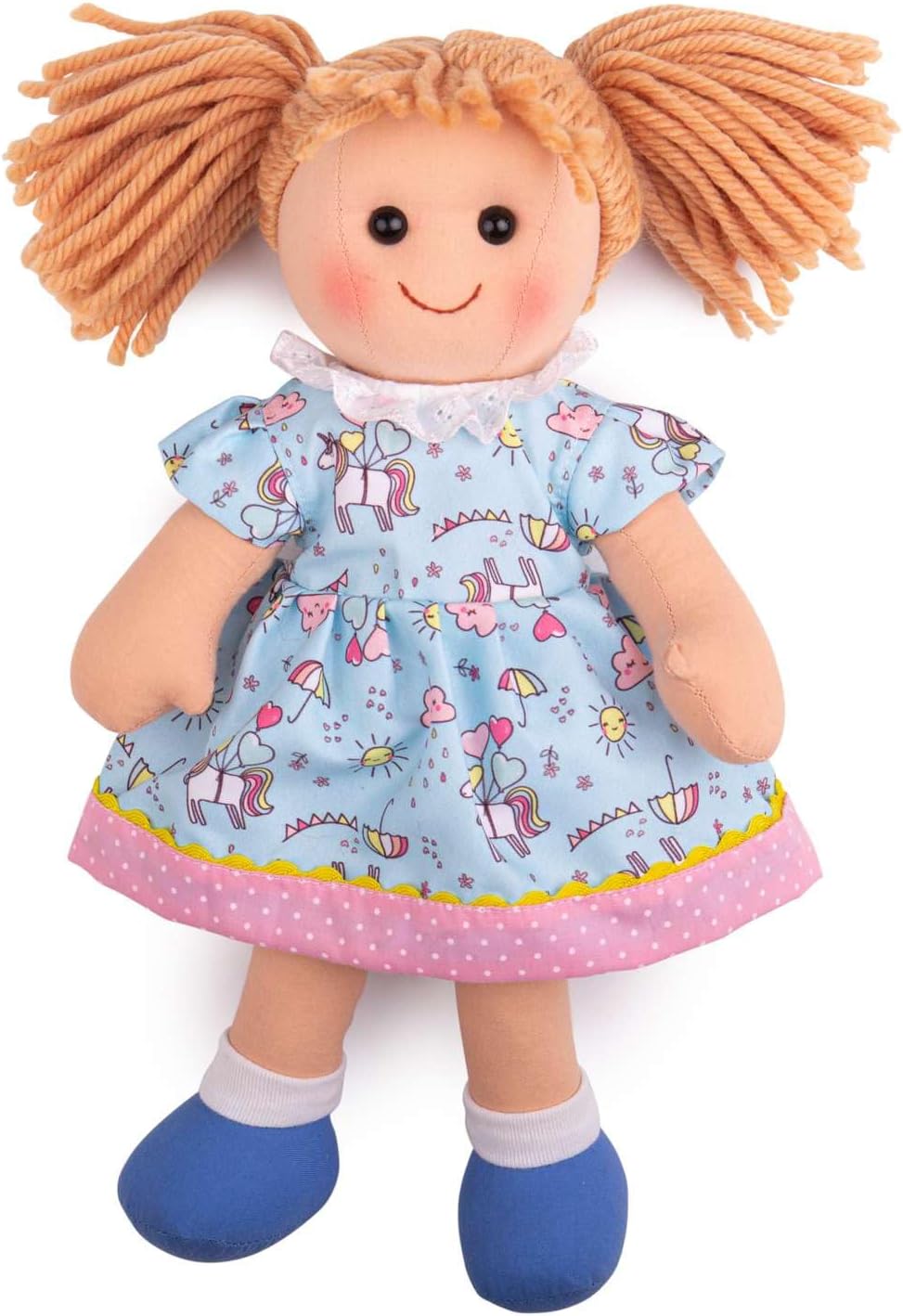 BIGJIGS BJD060 MEDIUM RAG DOLL OLIVIA