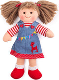 BIGJIGS BJD058 SMALL RAG DOLL HATTIE