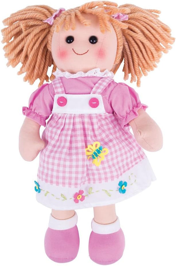 BIGJIGS BJD043 MEDIUM RAG DOLL AVA