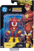 DC SONIC THE HEDGEHOG 42902 SONIC AS THE FLASH ARTICULATED FIGURE