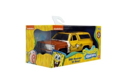 6  24078 JADA SPONGEBOB 1980 CHEVROLET K5 BLAZER 1 32ND SCALE