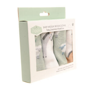 ZIGGLE MUS6277 WASH CLOTHS COUNTRY LIFE