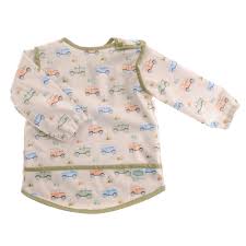 ZIGGLE COVE6307 COVERALL FEEDING BIB LANDROVERS
