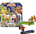 ** HALF PRICE ** AKEDO TEENAGE MUTANT NINJA TURTLES 15243 MICHELANGELO VS BEBOP BATTLING WARRIORS