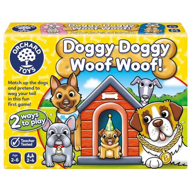 ORCHARD TOYS 127 DOGGY DOGGY WOOF WOOF GAME