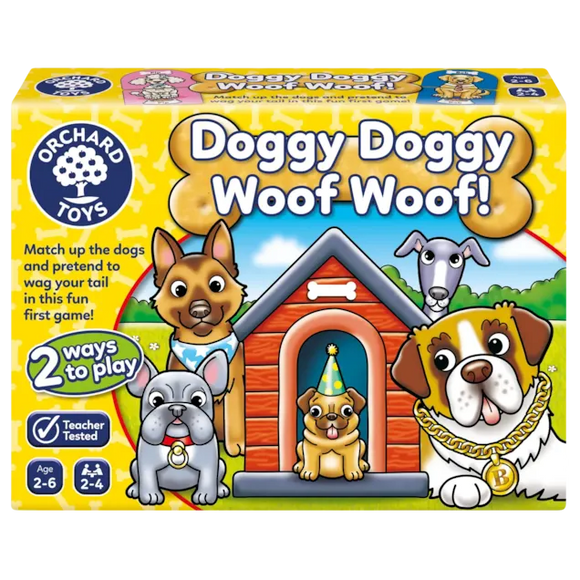 ORCHARD TOYS 127 DOGGY DOGGY WOOF WOOF GAME