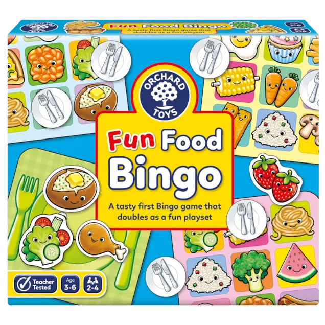 ORCHARD TOYS 128 FUN FOOD BINGO GAME