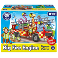ORCHARD TOYS 303 BIG FIRE ENGINE JIGSAW PUZZLES