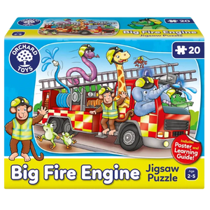 ORCHARD TOYS 303 BIG FIRE ENGINE JIGSAW PUZZLES