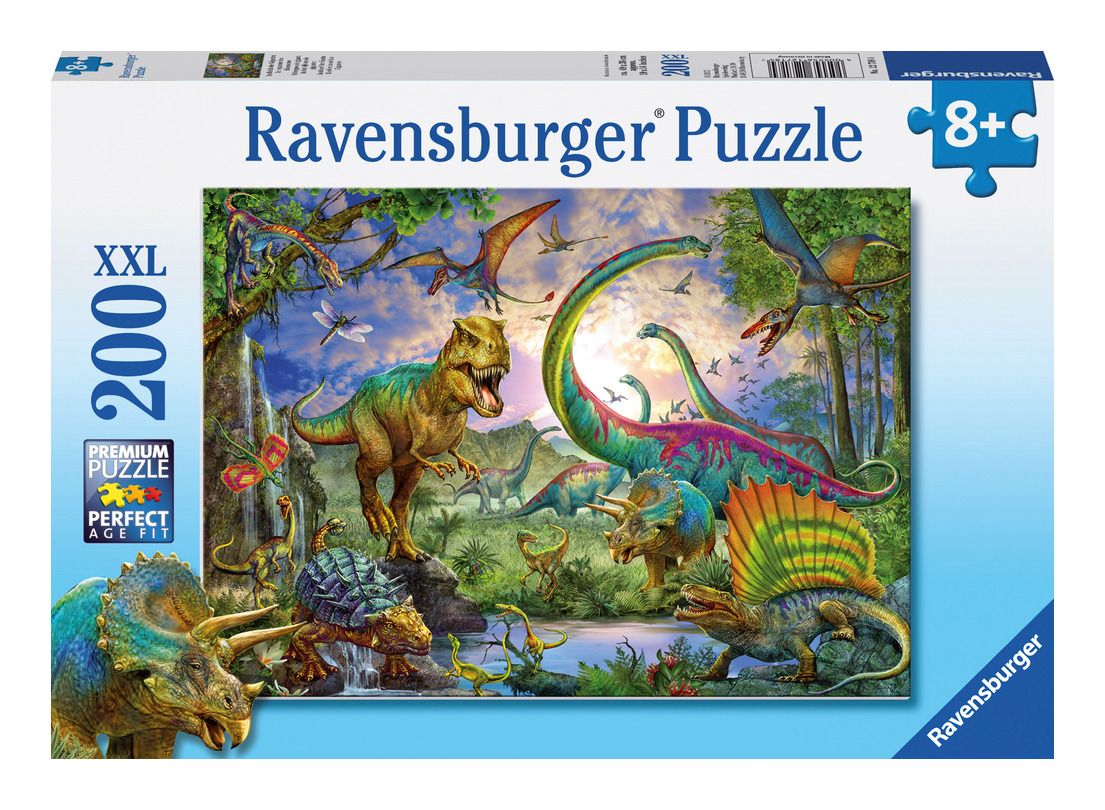 RAVENSBURGER 12718 DINOSAUR 200 XXL PIECE PUZZLE