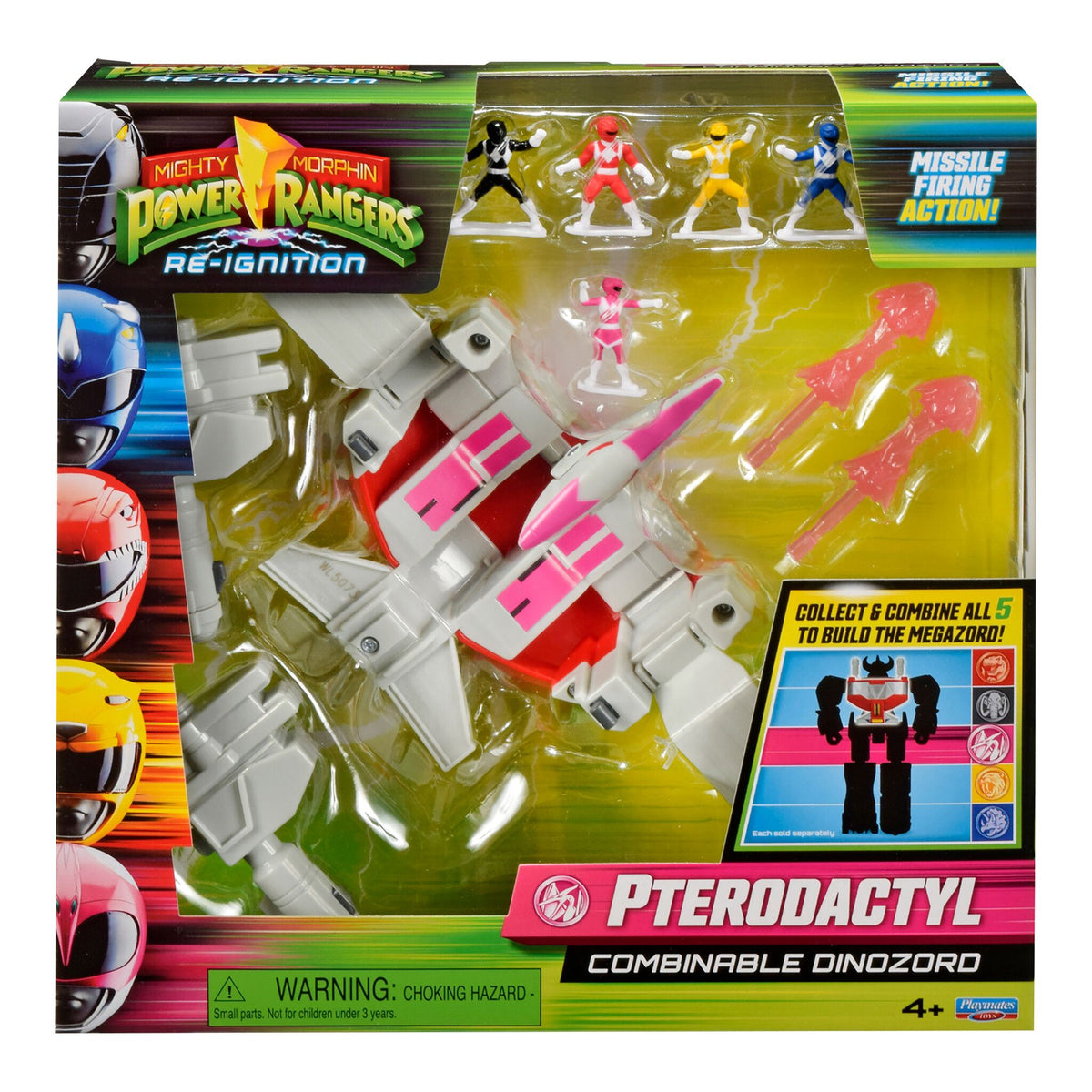 MIGHTY MORPHIN POWER RANGERS 68603 PTERODACTYL COMBINABLE DINOZORD