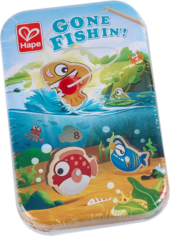 HAPE E0477 GONE FISHING POCKET GAME