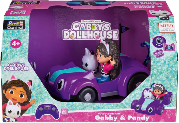 REVELL GABBY'S DOLLHOUSE 23211 R/C CAR CARLITA WITH GABBY & PANDY