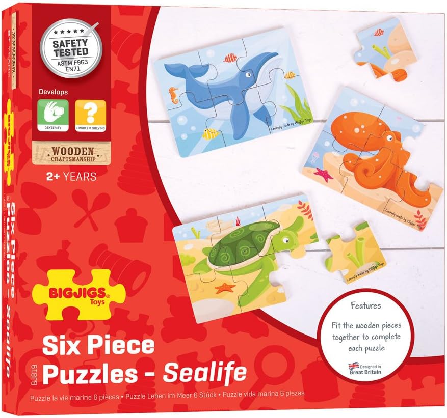 BIGJIGS BJ819 SEALIFE PUZZLES