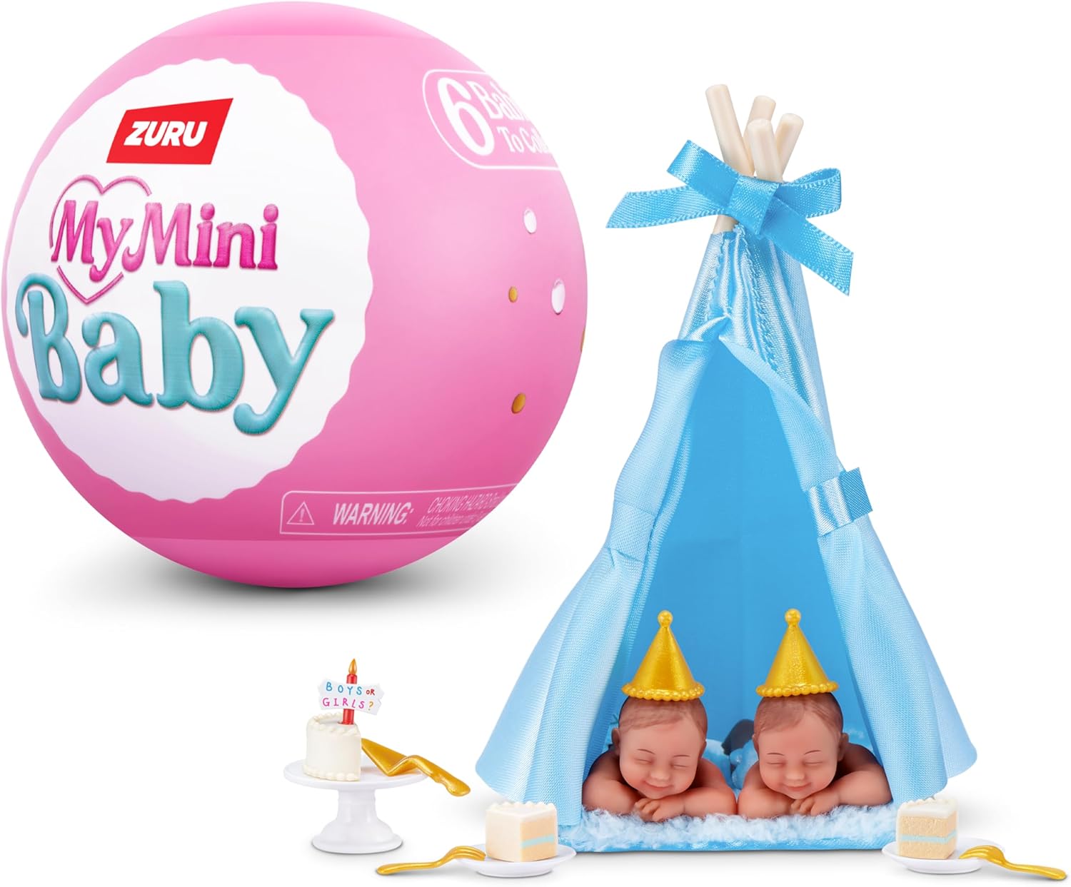 ZURU MY MINI BABY 17004 HAPPY BIRTHDAY MYSTERY CAPSULE