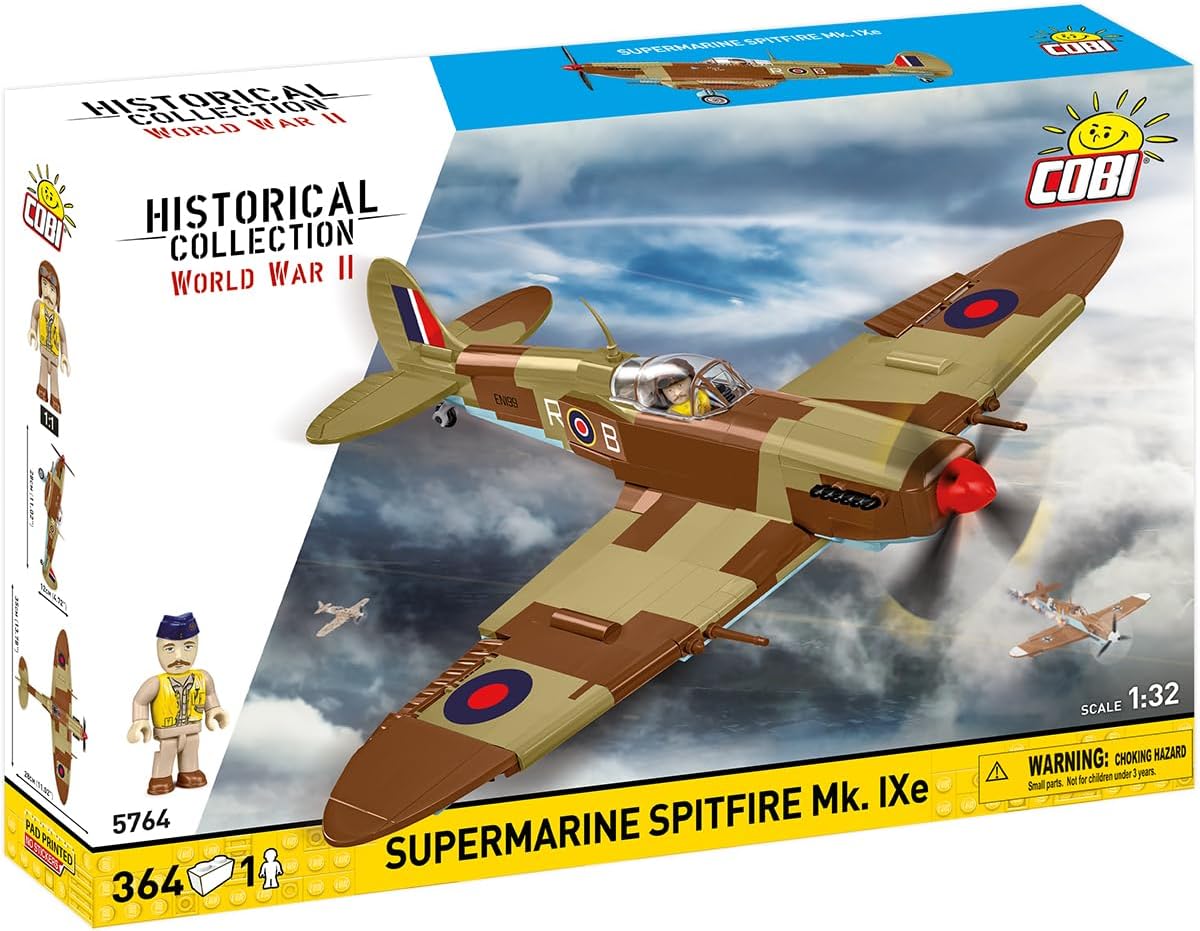 COBI 5764 SUPERMARINE SPITFIRE MK.IXE 1/32 SCALE