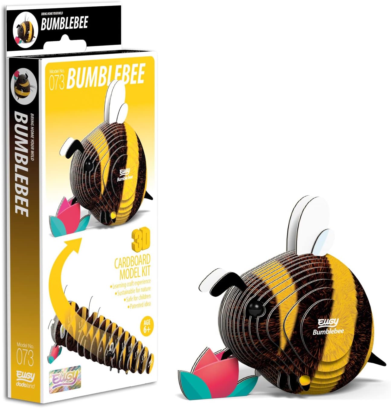 EUGY D5044 BUMBLEBEE 3D CARDBOARD MODEL KIT