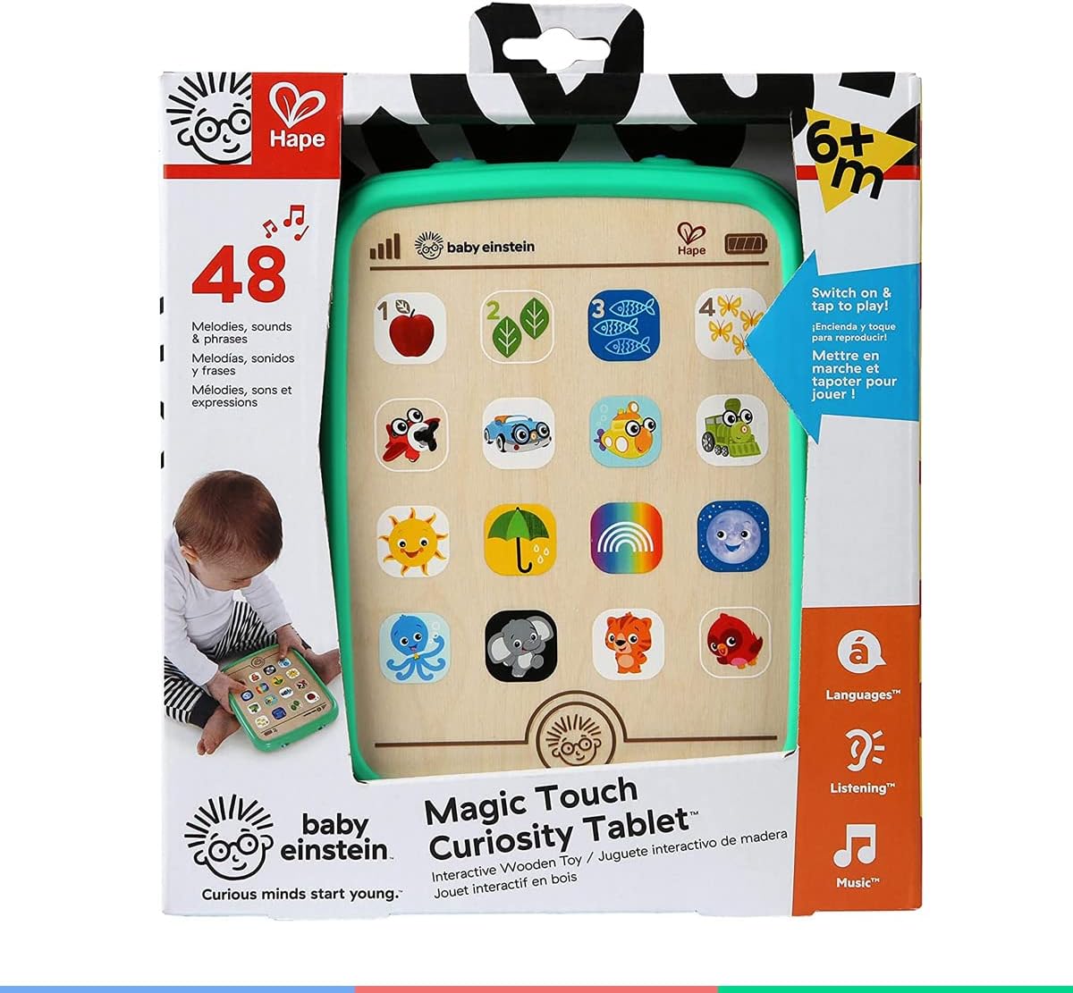HAPE E11778 BABY EINSTEIN MAGIC TOUCH CURIOSITY TABLET