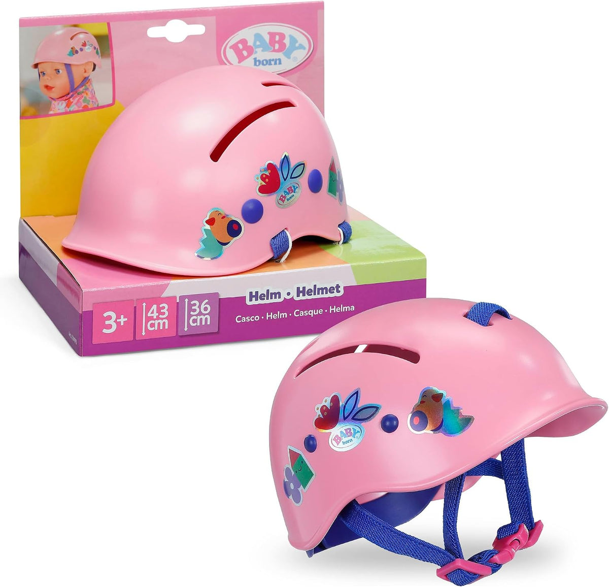 BABY BORN 839973 HELMET FOR 36CM & 43CM DOLLS
